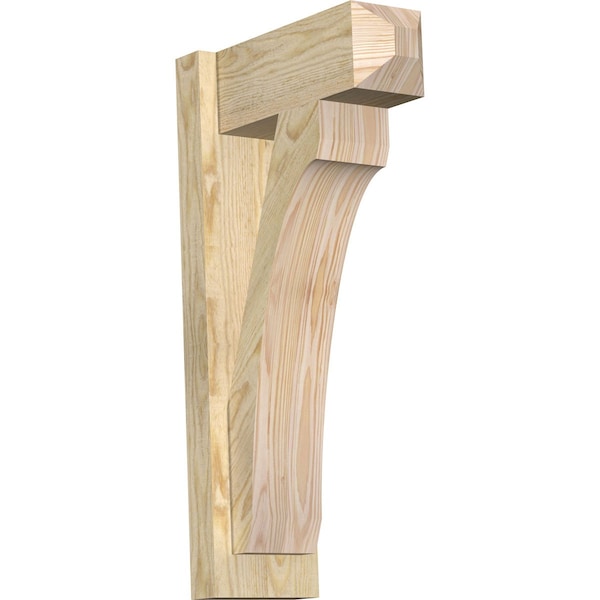 Ekena Millwork Legacy Craftsman Rough Sawn Outlooker, Douglas Fir, 6"W x 14"D x 26"H OUT06X14X26LEC04RDF - main